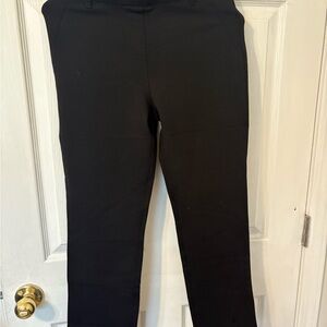 Quince Quit Black Stretch Ponte Pants